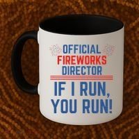 Firework Director 4th Of July Gift Pyrotech Technician Gift Coffee Mug thumb 2
