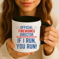 Firework Director 4th Of July Gift Pyrotech Technician Gift Coffee Mug thumb 3
