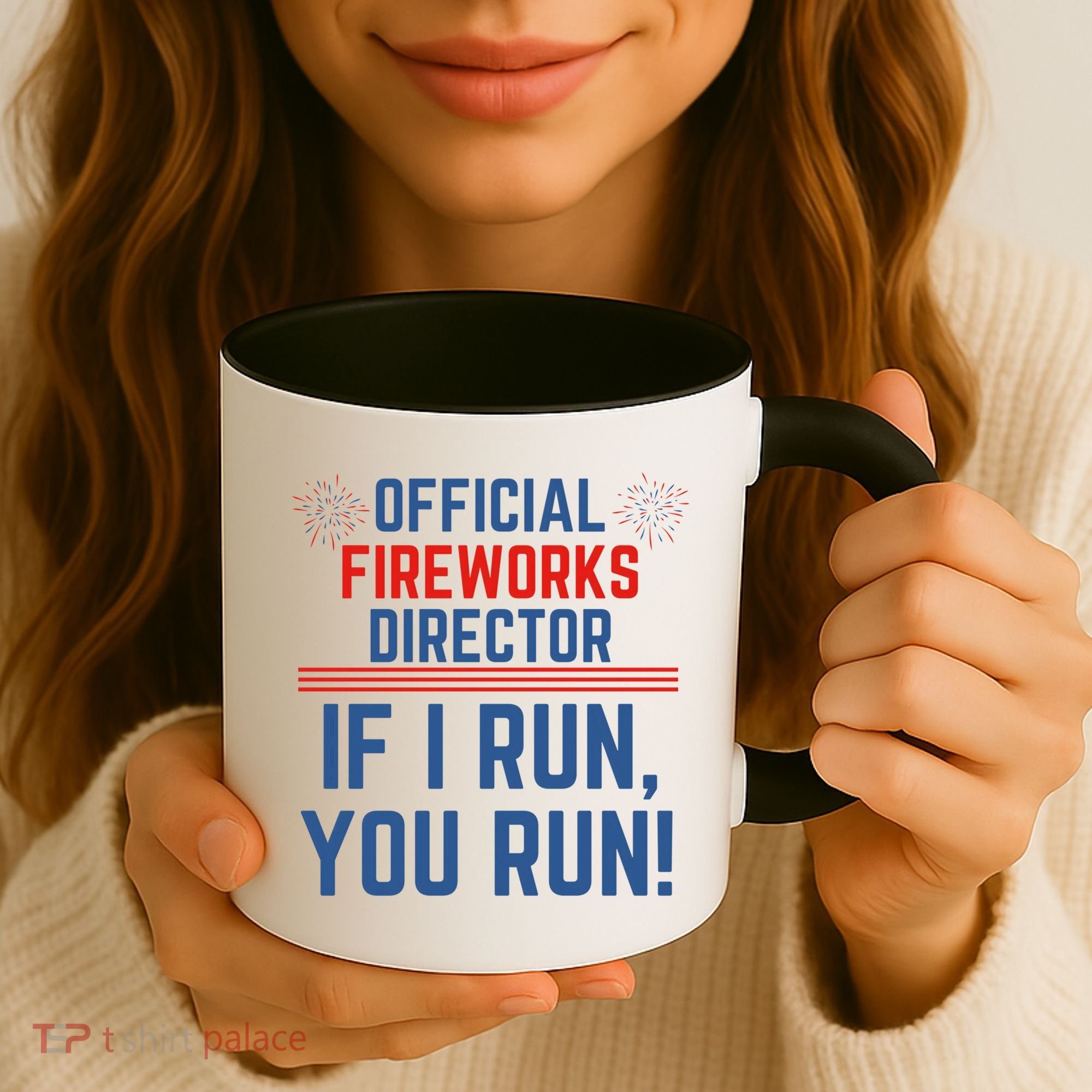 Firework Director 4th Of July Gift Pyrotech Technician Gift Coffee Mug
