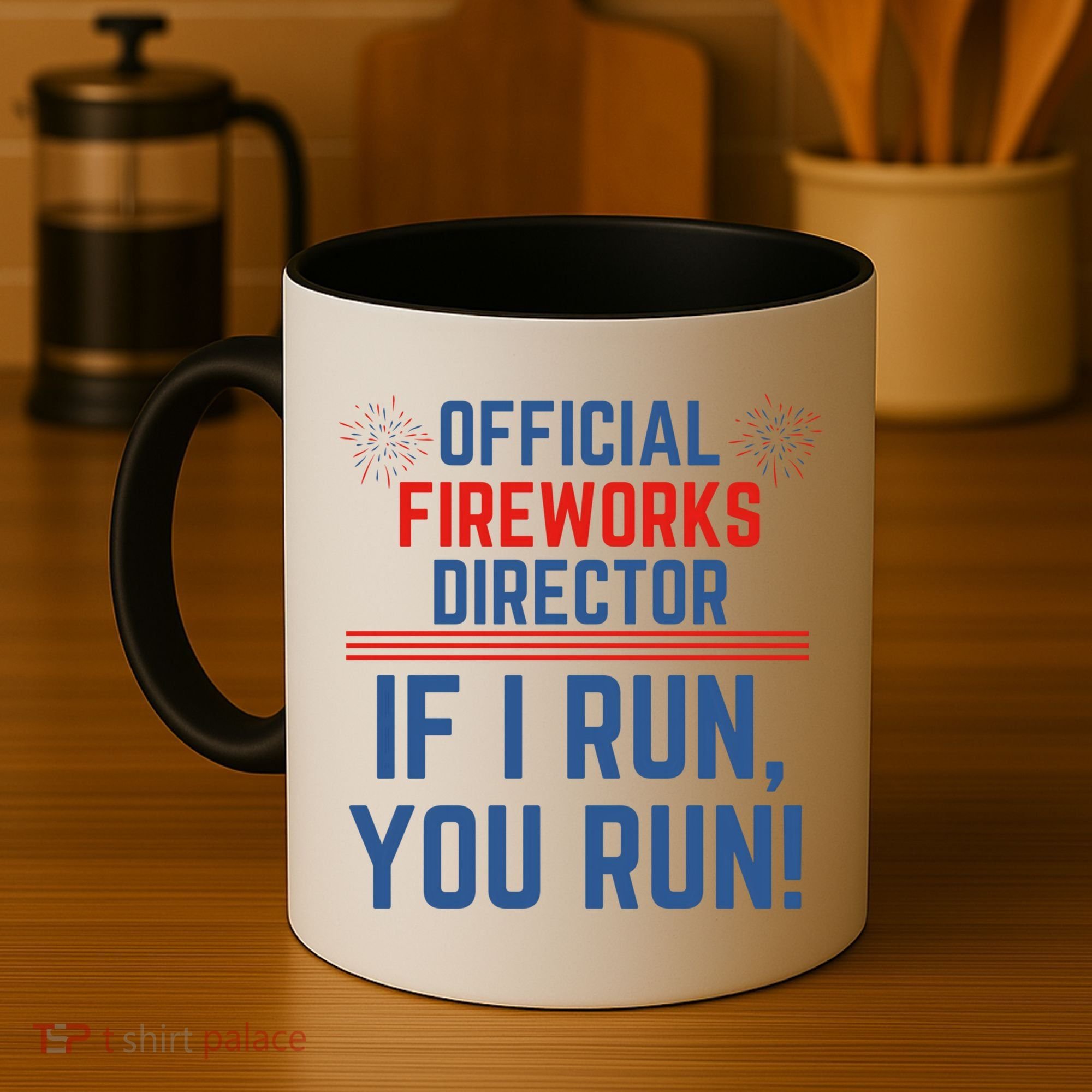 Firework Director 4th Of July Gift Pyrotech Technician Gift Coffee Mug