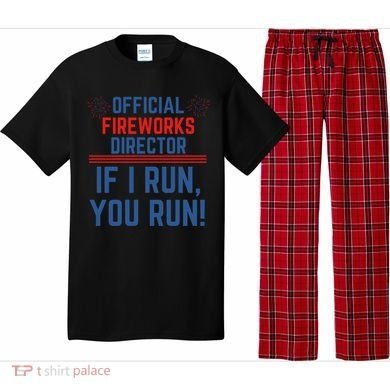 Firework Director 4th Of July Gift Pyrotech Technician Gift Pajama Set