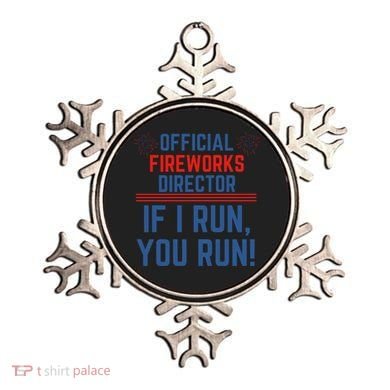 Firework Director 4th Of July Gift Pyrotech Technician Gift Ornament