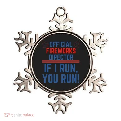 Firework Director 4th Of July Gift Pyrotech Technician Gift Ornament