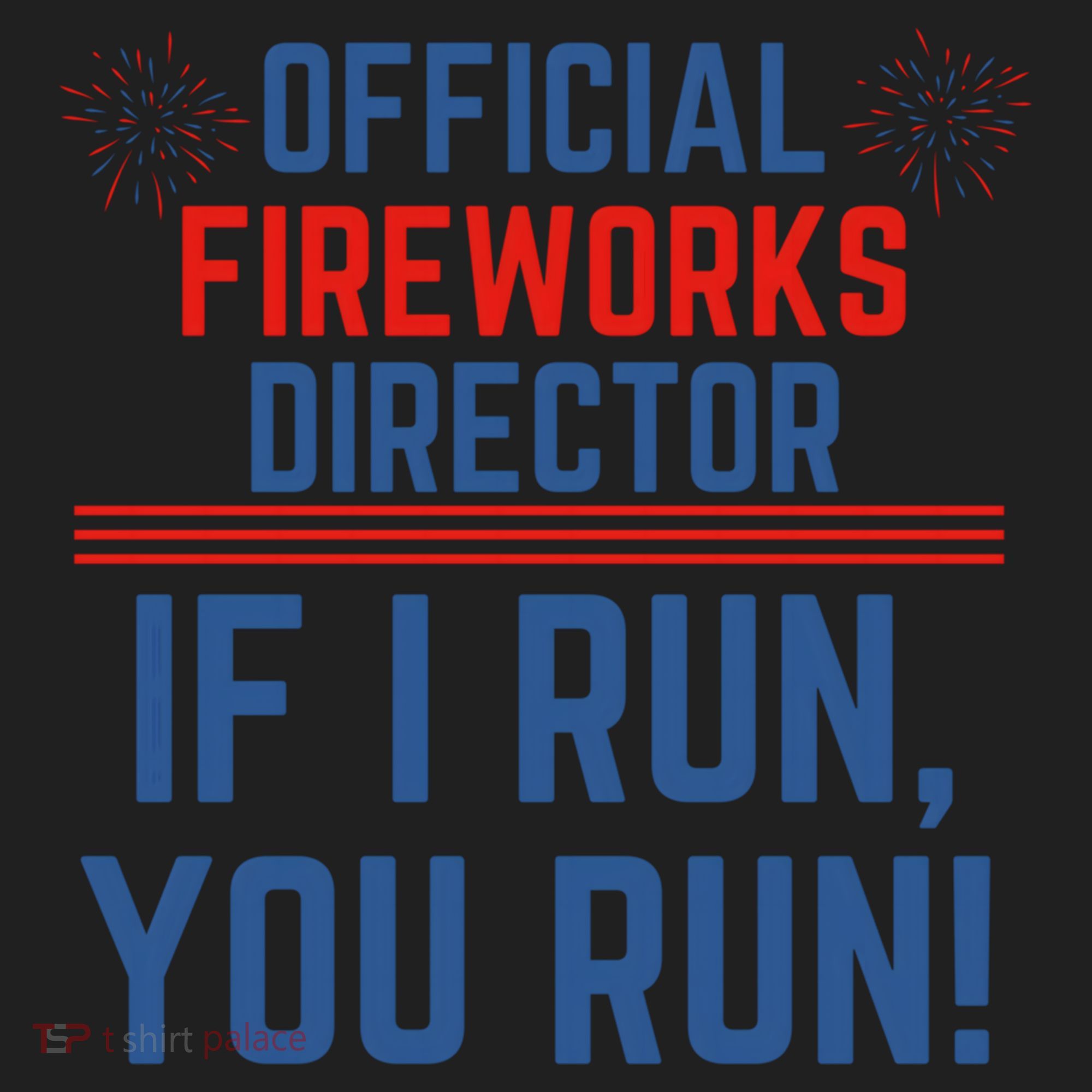 Firework Director 4th Of July Gift Pyrotech Technician Gift Golf Towel