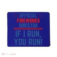 Firework Director 4th Of July Gift Pyrotech Technician Gift Mousepad thumb 0