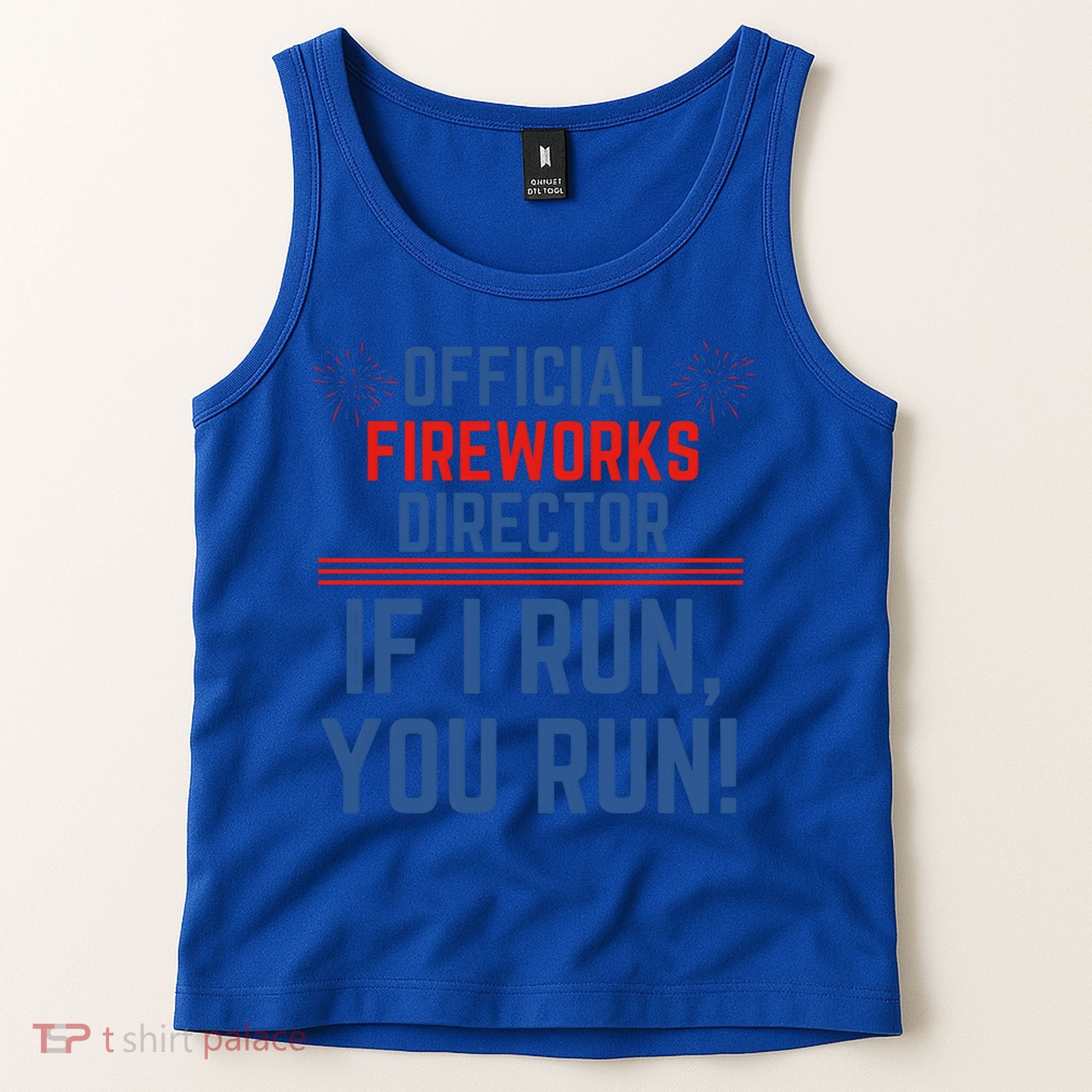 Firework Director 4th Of July Gift Pyrotech Technician Gift Tank Top