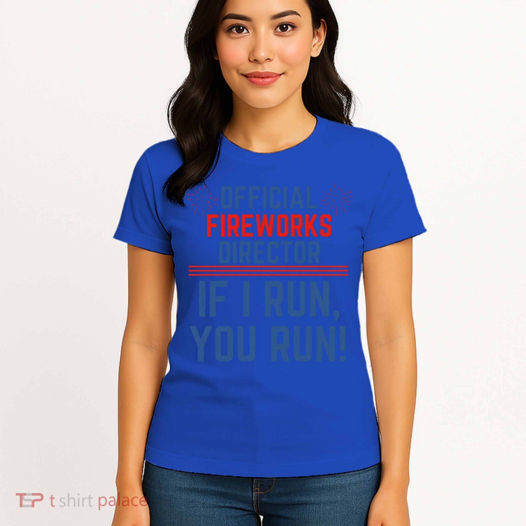 Firework Director 4th Of July Gift Pyrotech Technician Gift Women's T-Shirt