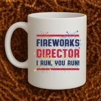 Fireworks Director | 4th Of July Coffee Mug thumb 2