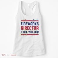 Fireworks Director | 4th Of July Women's Tank Top thumb 0