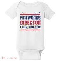 Fireworks Director | 4th Of July Baby Bodysuit thumb 0