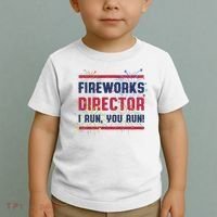 Fireworks Director | 4th Of July Toddler T-Shirt thumb 2