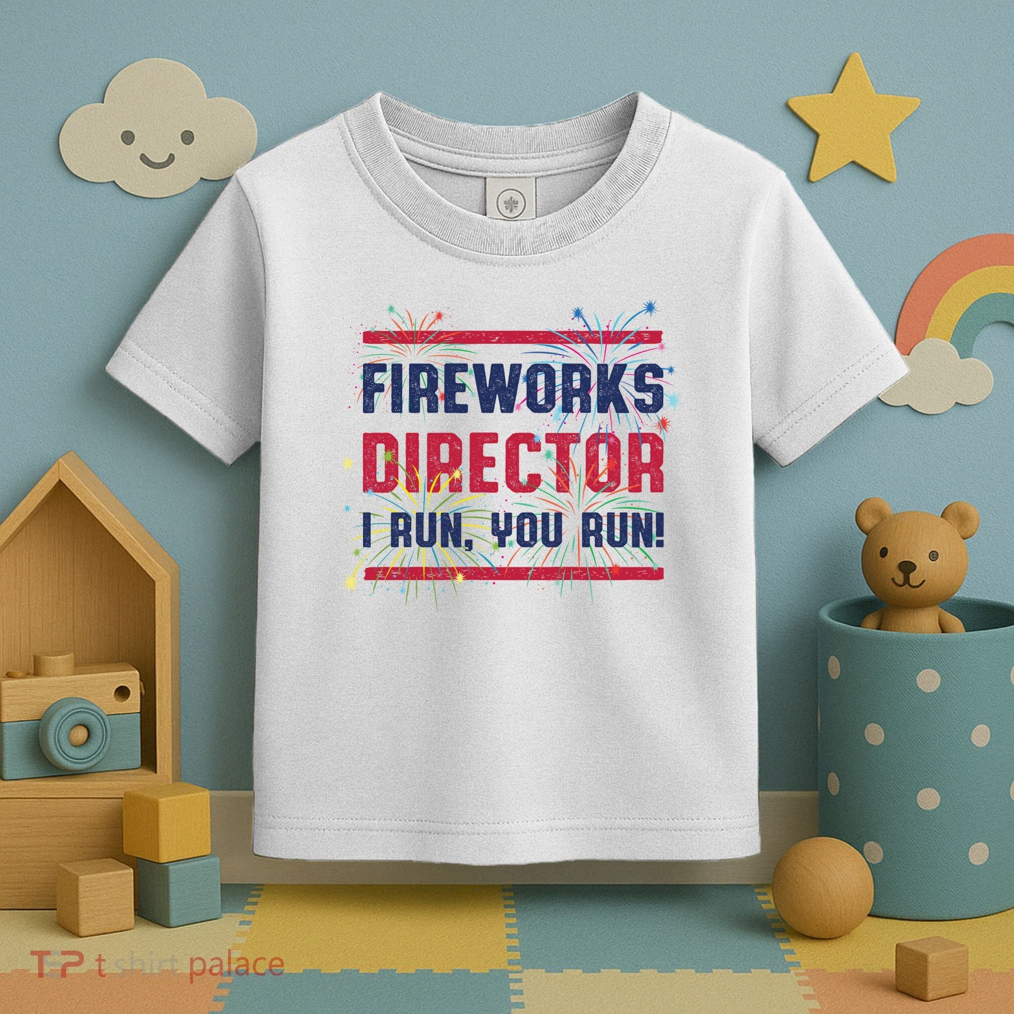 Fireworks Director | 4th Of July Toddler T-Shirt