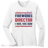 Fireworks Director | 4th Of July Women's Long Sleeve Shirt thumb 0