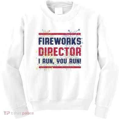 Fireworks Director | 4th Of July Kids Sweatshirt