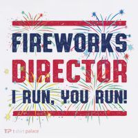 Fireworks Director | 4th Of July Kids Long Sleeve Shirt thumb 2