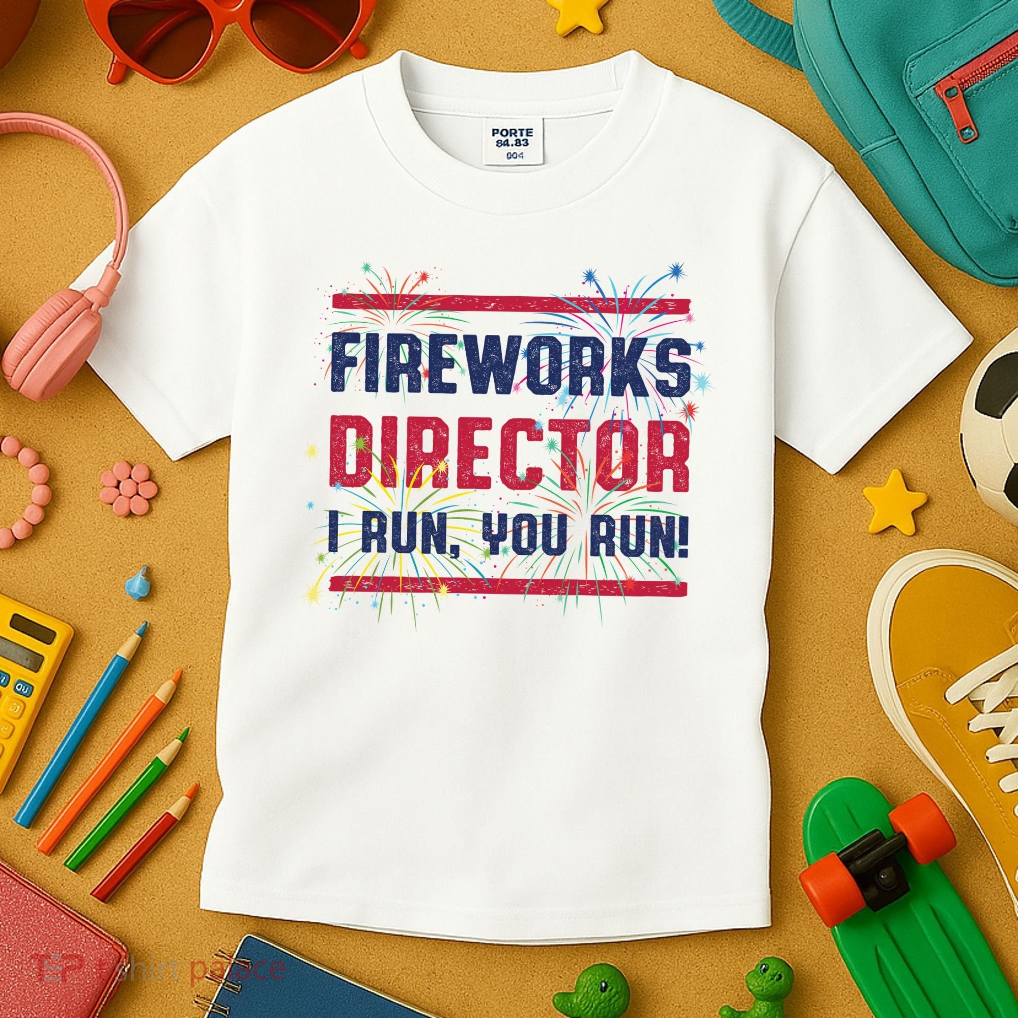 Fireworks Director | 4th Of July Kids T-Shirt