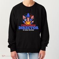 Fireworks Director 4th Of July Pyrotechnician Gift Women's Sweatshirt thumb 0