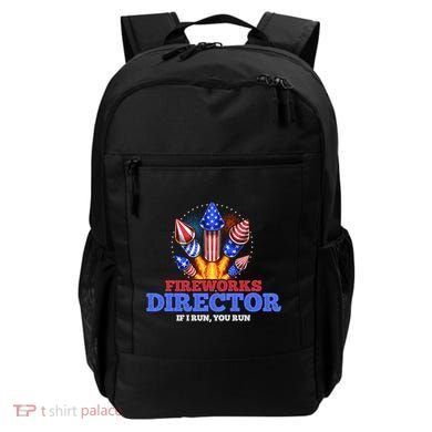 Fireworks Director 4th Of July Pyrotechnician Gift Backpack