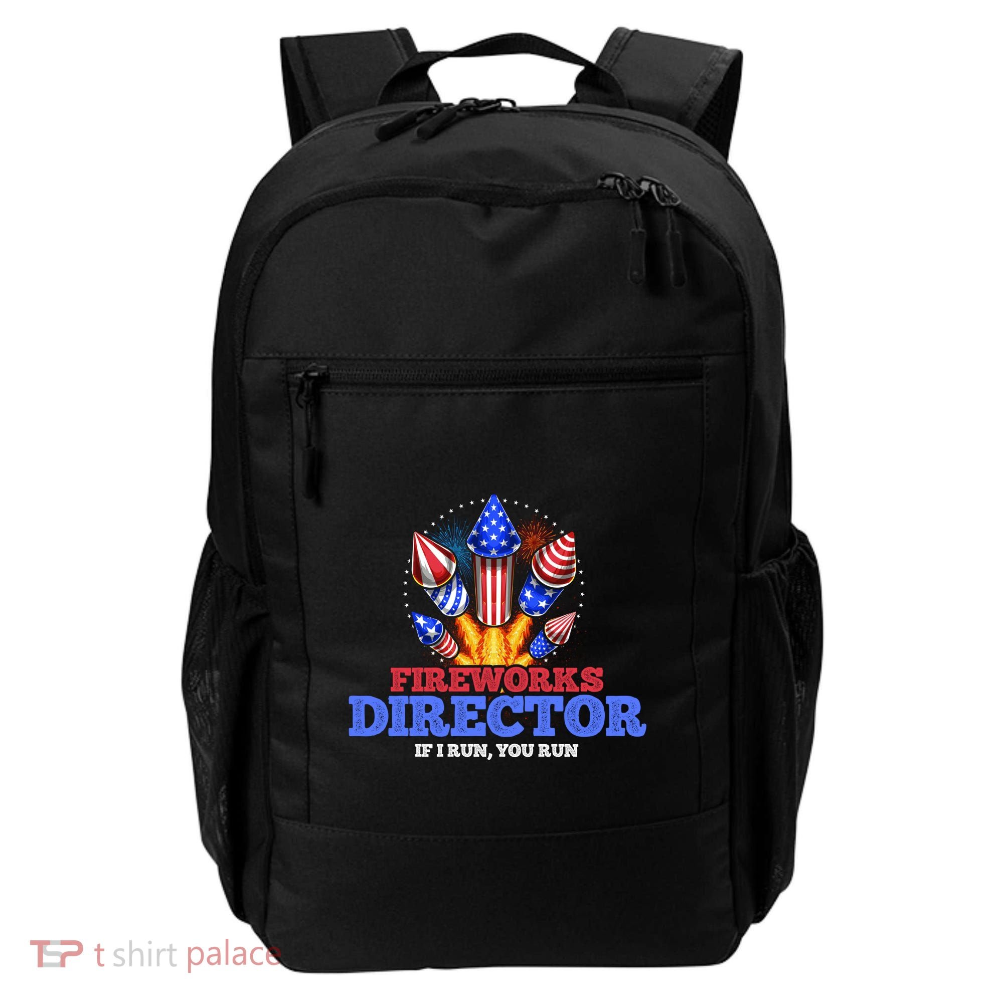Fireworks Director 4th Of July Pyrotechnician Gift Backpack