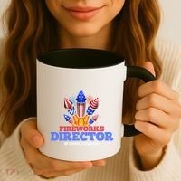 Fireworks Director 4th Of July Pyrotechnician Gift Coffee Mug thumb 3
