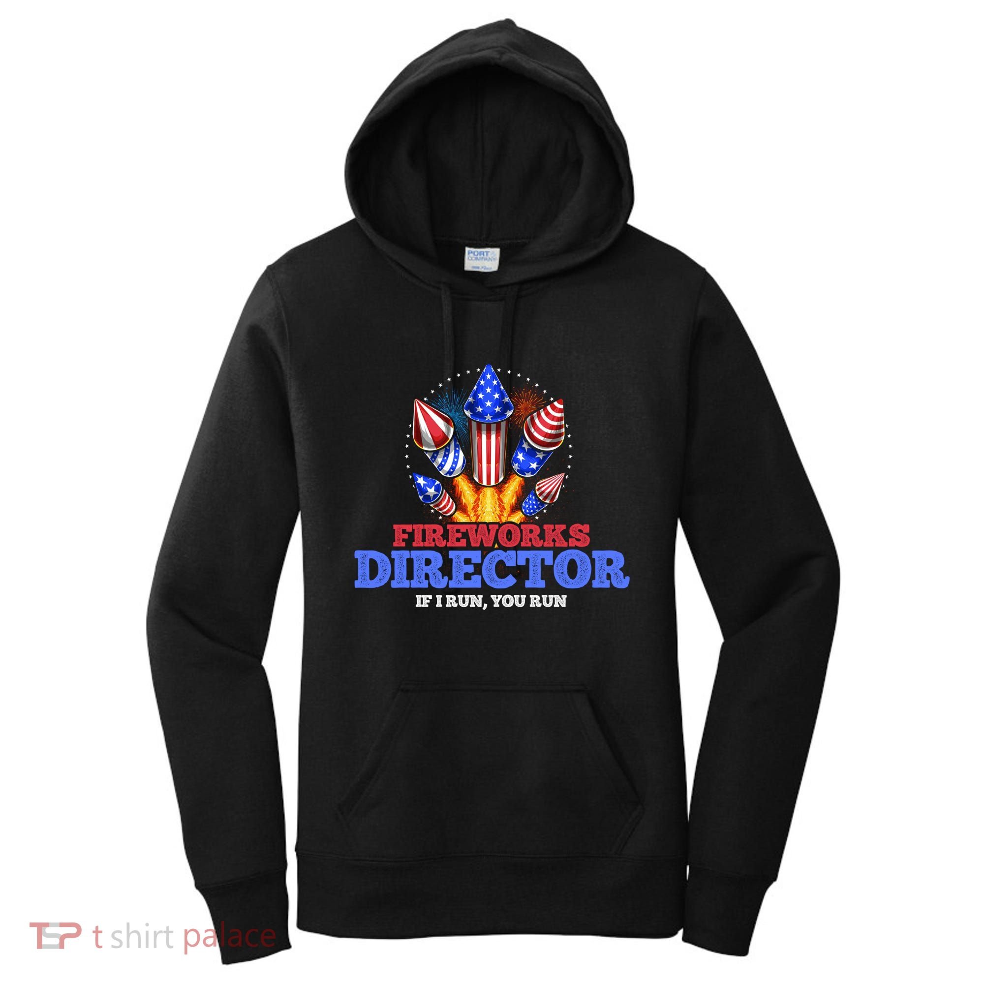 Fireworks Director 4th Of July Pyrotechnician Gift Women's Hoodie
