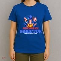Fireworks Director 4th Of July Pyrotechnician Gift T-Shirt thumb 4