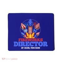 Fireworks Director 4th Of July Pyrotechnician Gift Mousepad thumb 0