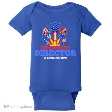 Fireworks Director 4th Of July Pyrotechnician Gift Baby Bodysuit