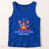 Fireworks Director 4th Of July Pyrotechnician Gift Tank Top thumb 2