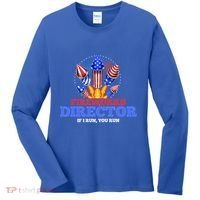 Fireworks Director 4th Of July Pyrotechnician Gift Women's Long Sleeve Shirt thumb 0