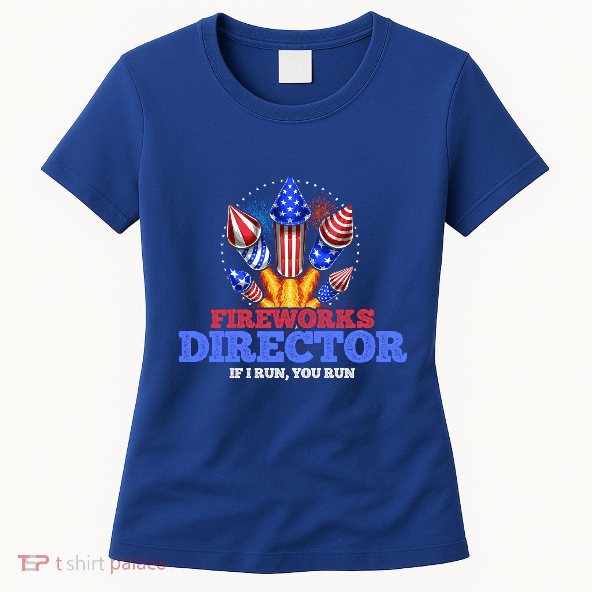 Fireworks Director 4th Of July Pyrotechnician Gift Women's T-Shirt