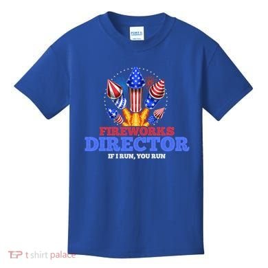 Fireworks Director 4th Of July Pyrotechnician Gift Kids T-Shirt