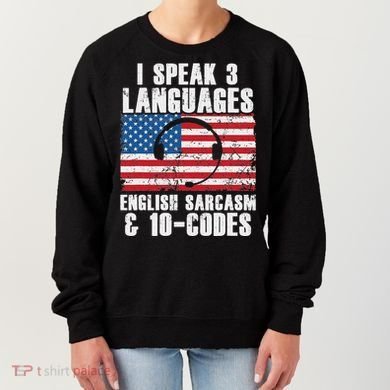 Funny Dispatcher 911 Emergency Operator Thin Yellow Line Women's Sweatshirt