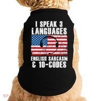 Funny Dispatcher 911 Emergency Operator Thin Yellow Line Doggie Tank thumb 0