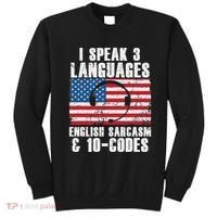 Funny Dispatcher 911 Emergency Operator Thin Yellow Line Sweatshirt thumb 0