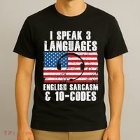 Funny Dispatcher 911 Emergency Operator Thin Yellow Line T-Shirt thumb 3