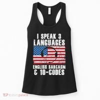 Funny Dispatcher 911 Emergency Operator Thin Yellow Line Women's Tank Top thumb 0
