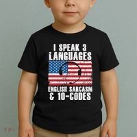Funny Dispatcher 911 Emergency Operator Thin Yellow Line Toddler T-Shirt thumb 2