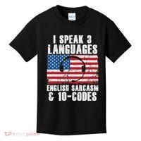 Funny Dispatcher 911 Emergency Operator Thin Yellow Line Kids T-Shirt thumb 0