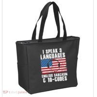 Funny Dispatcher 911 Emergency Operator Thin Yellow Line Tote Bag thumb 2