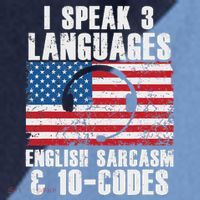 Funny Dispatcher 911 Emergency Operator Thin Yellow Line Raglan Baseball Sleeve Shirt thumb 2