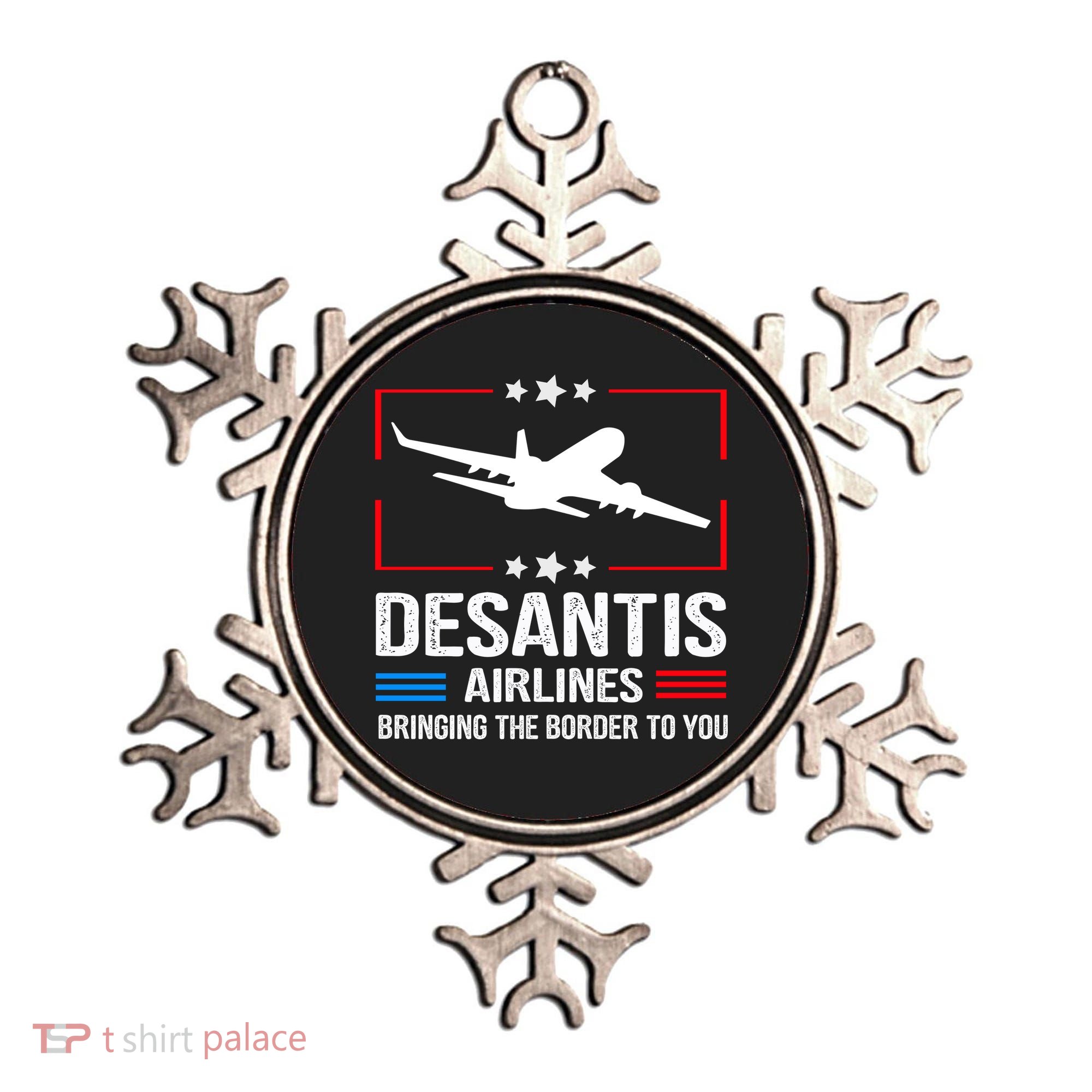 Funny Desantis Airlines Ornament