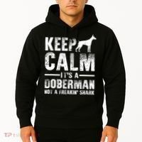 Funny Doberman Art Doberman Pinscher Dog Walker Hoodie thumb 2