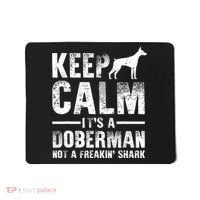 Funny Doberman Art Doberman Pinscher Dog Walker Mousepad thumb 0