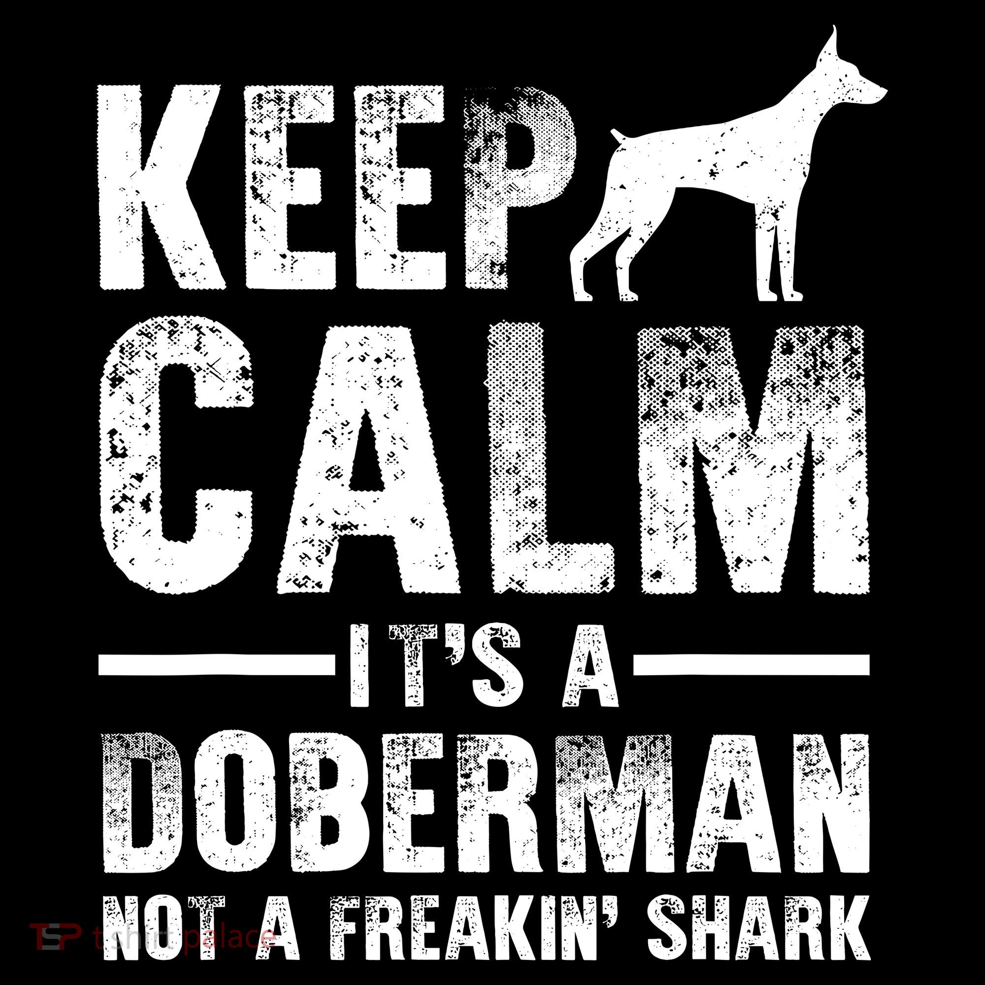 Funny Doberman Art Doberman Pinscher Dog Walker Mousepad