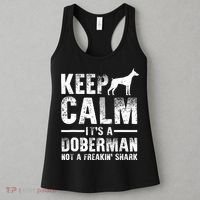 Funny Doberman Art Doberman Pinscher Dog Walker Women's Tank Top thumb 3