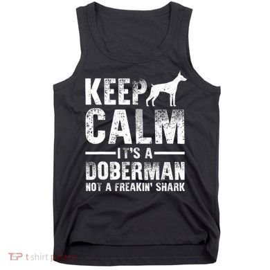 Funny Doberman Art Doberman Pinscher Dog Walker Tank Top