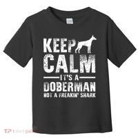 Funny Doberman Art Doberman Pinscher Dog Walker Toddler T-Shirt thumb 0