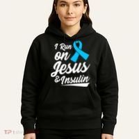 Funny Diabetes Awareness T1D T2D Diabetic Pancreas Hoodie thumb 5