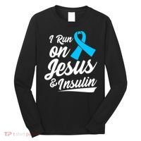 Funny Diabetes Awareness T1D T2D Diabetic Pancreas Long Sleeve Shirt thumb 0